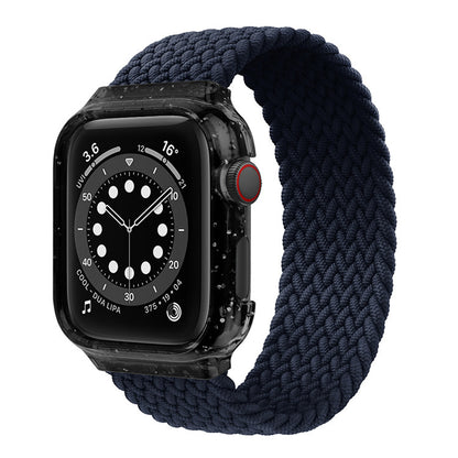 Woven PC one-piece frame watchband protective cover