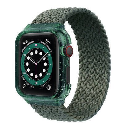 Woven PC one-piece frame watchband protective cover