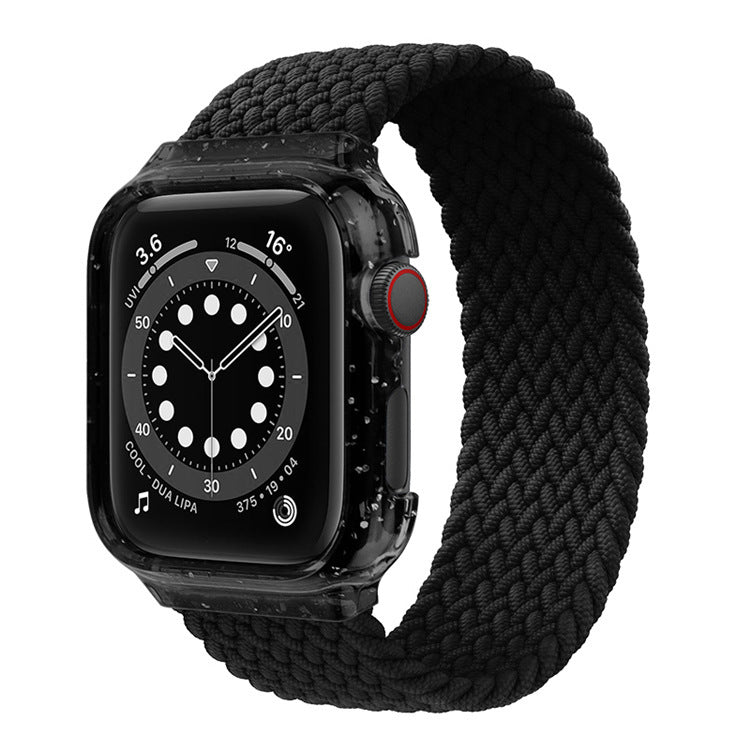 Woven PC one-piece frame watchband protective cover