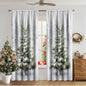 3D Digital Printed Christmas Curtains