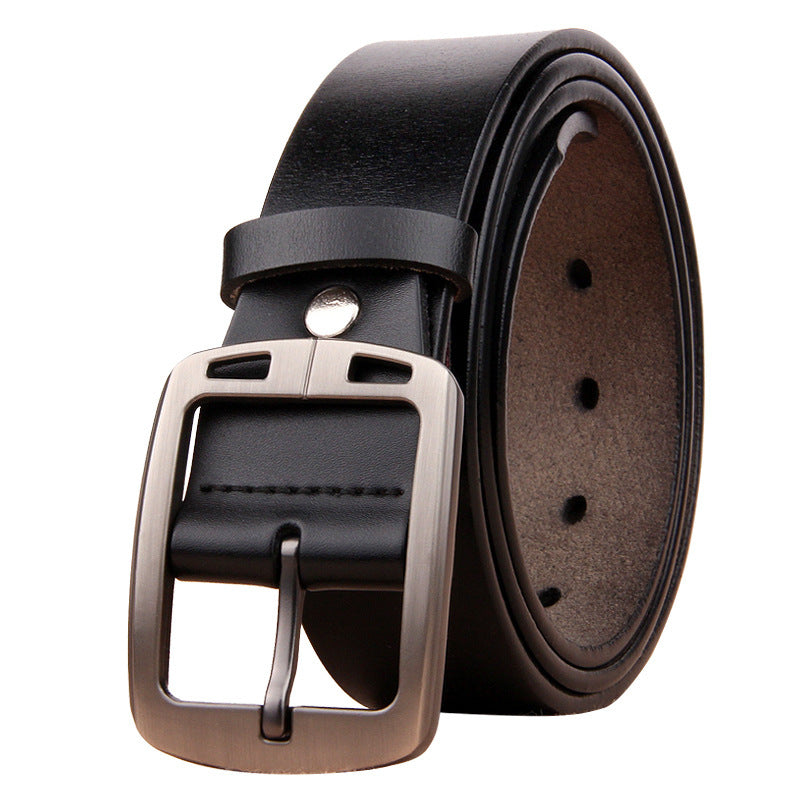 Cowhide Young And Middle-aged Retro Men's Belt DEU818