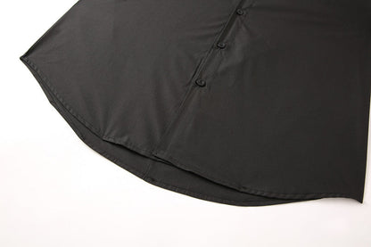 Teenage Men's Stand-up Collar Shirt DEU818