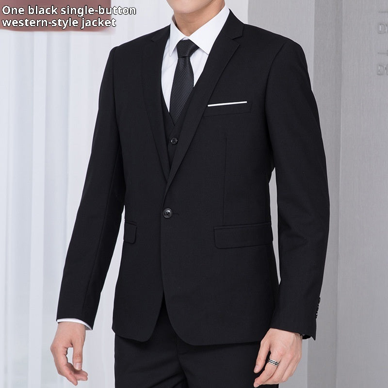 Men's Korean-style College Students Work Business Coat DEU818
