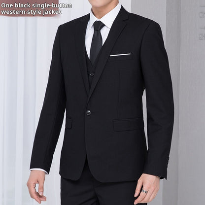 Men's Korean-style College Students Work Business Coat DEU818