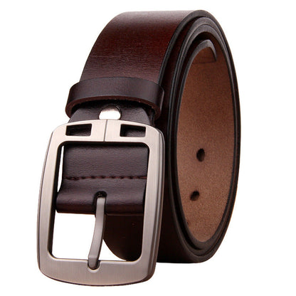 Cowhide Young And Middle-aged Retro Men's Belt DEU818