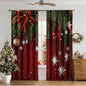 3D Digital Printed Christmas Curtains